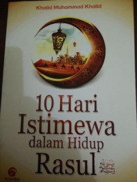 Image of 10 Hari istimewa dalam hidup rasul